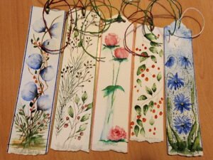 Lot marque-pages "Jardin d'Hiver"