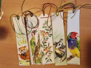 Lot marque-pages "Chant des Bois"