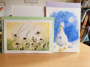 Lot de 2 Cartes ~ Tendresse et Nature